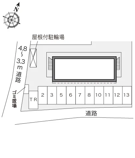 ★手数料０円★泉佐野市長滝　月極駐車場（LP）